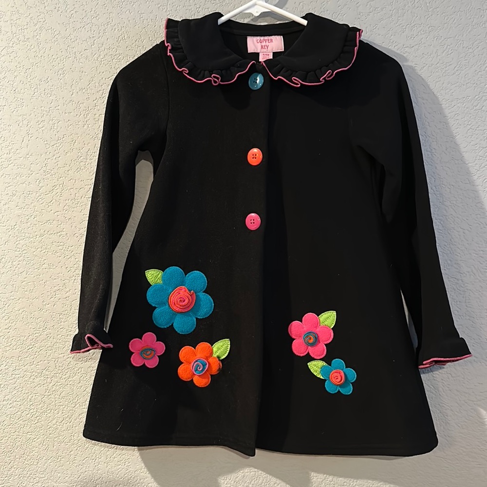 Girls fleece coat.